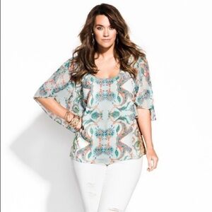 NWT CITY CHIC CASABLANCA TOP